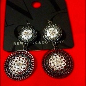 Black with silver rhinestones Limited Time Deal